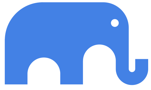 mightykids dark blue elephant