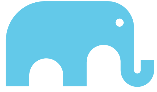 mightykids light blue elephant